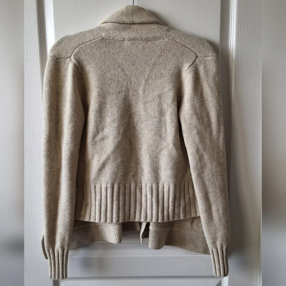 Vince XS Yak Wool Open Front ‎ Waterfall Lagenlook Cardigan Heritage Cottagecore